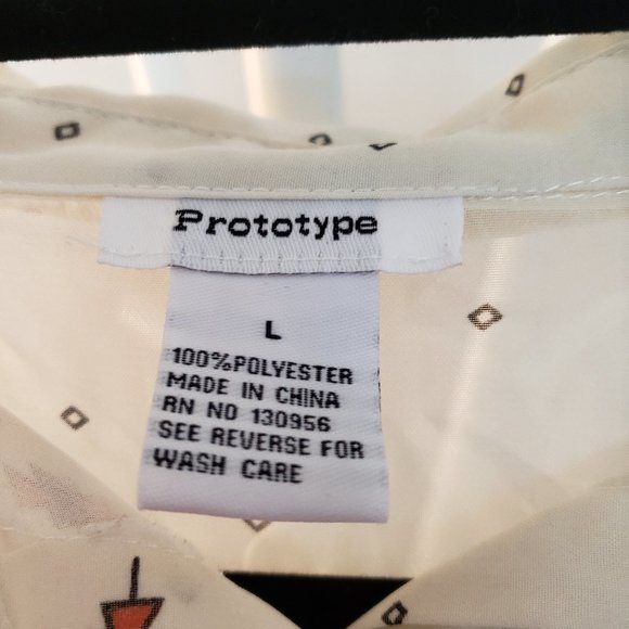 see through button up shirt- prototype - Picture 5 of 7